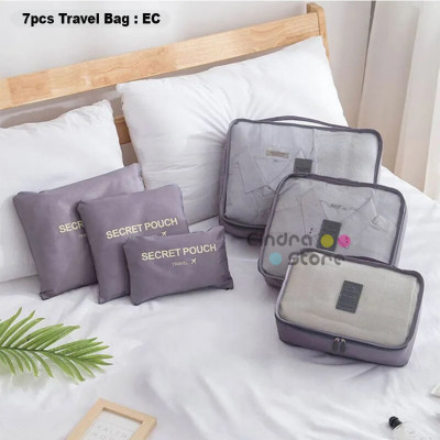 7pcs Travel Bag : EC